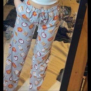 Ramen noodle pj pants